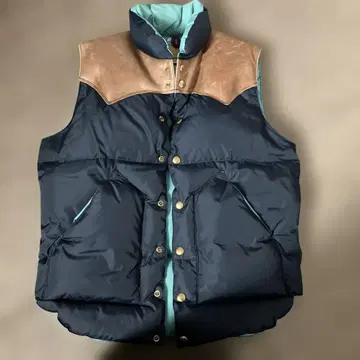 웨어하우스 가죽 요크 다운 베스트 38 레어 샘플