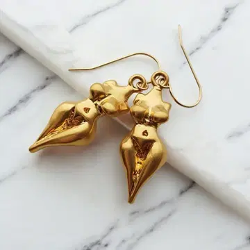 로버트 리 모리스 귀걸이 풍요의 여신 골드 컬러