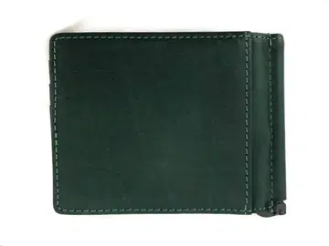 M12/028 Un coeur 앙쿠르 이단 접이식 지갑 그린