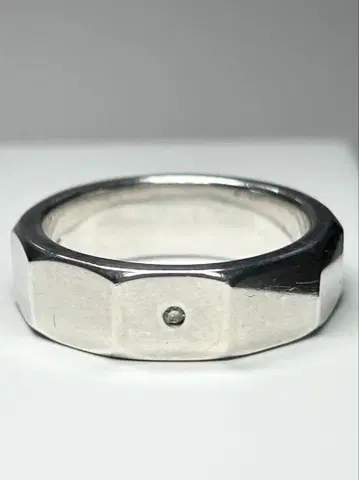 LION HEART LH T.H.R 너트 반지 / 실버 925, 다이아