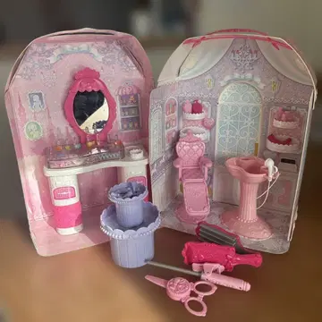 리카짱 미용실 세트 핑크