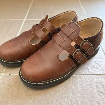 TITICACA 브라운 스트랩 슈즈 L 사이즈