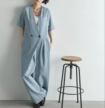 자연 비대칭 랩 디자인 올인원 블루