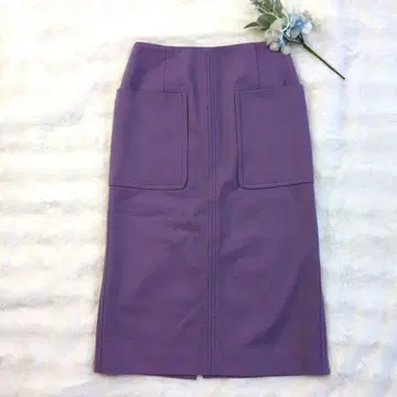 spick and span 퍼플 타이트 스커트 사이즈 38