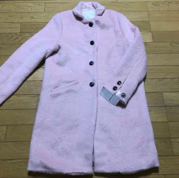 택 포함 새상품 RAY CASSIN 핑크 코트