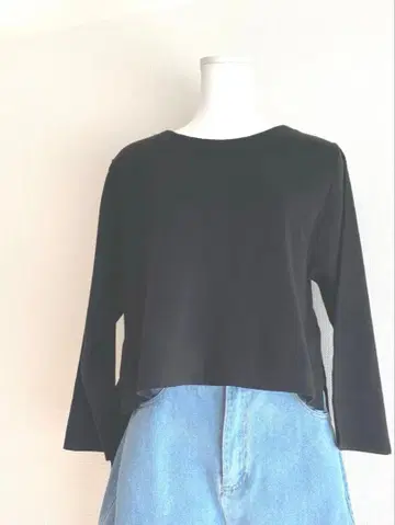 새상품급 모슈피트 슬릿 등 반지 니트