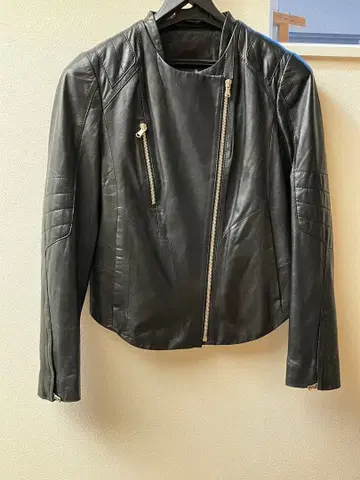 north beach 노스비치 가죽 재킷 양가죽 블랙 여성용 M