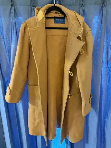 Hartington House 베이지 더플 코트 UK 40