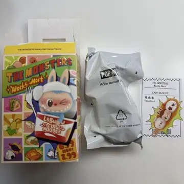 THE MONSTERS Wacky Mart 라부부 LABUBU 피규어