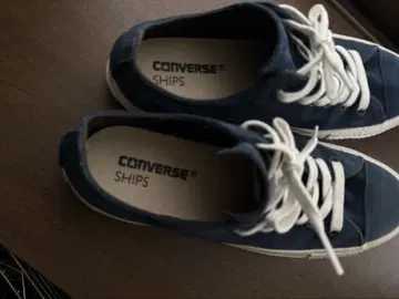 CONVERSE x SHIPS 별주 ALLSTAR 스웨이드 navy 8