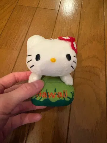 하와이 키티 산리오 다이아몬드 헤드 한정판 키링