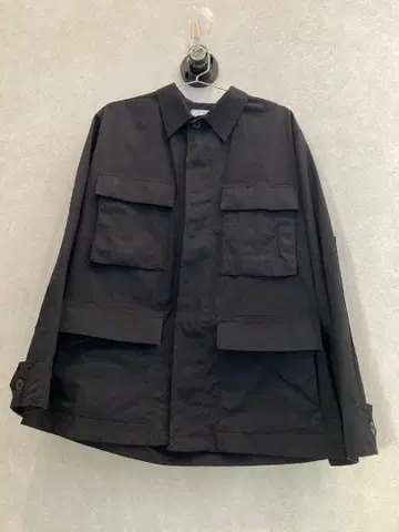 90s US ARMY BDU JACKET BLACK 357 S-R