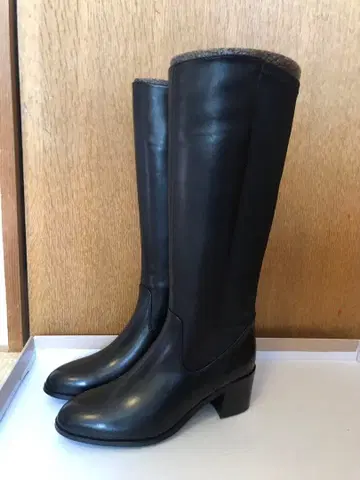 (새상품) EVOL 천연 가죽 롱 부츠