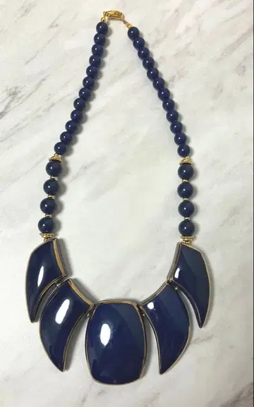 코스튬 주얼리 상세 불명 파랑 목걸이