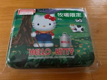 헬로키티 목장 한정판 캔 메모 지역 한정 산리오 2001년