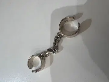 실버 925 체인 포함 반지