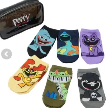 새상품 허기 워기 포피 플레이 타임 POPPYPLAYTIME 양말 6켤레