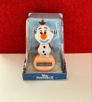 겨울왕국 올라프 고개 흔드는 솔라 입상 미개봉품