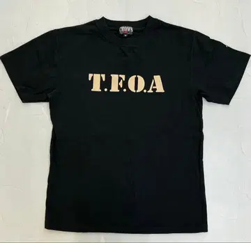 H60 로즈 반팔 티셔츠 금색 총자수 무장전선 WORS 해골