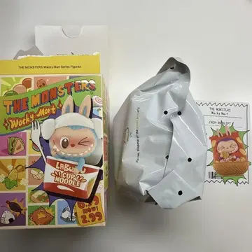 THE MONSTERS Wacky Mart 라부부 LABUBU 피규어