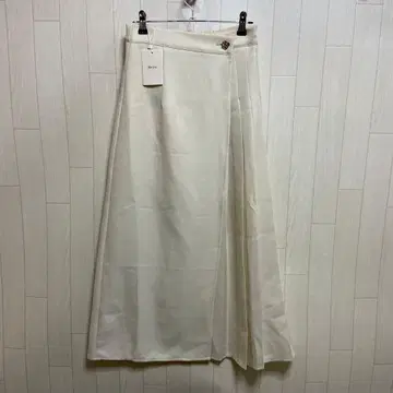 [ 미사용 새상품 ] Meiru 스커트 플리츠 랩 미디엄 스커트