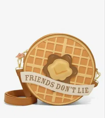 스트레인저 싱스 와플 피규어 크로스 바디백