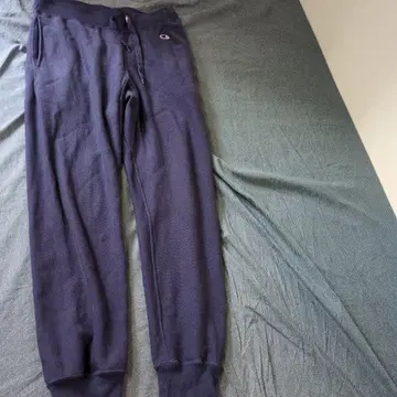 Champion Reverse Weave 스웨트 팬츠 M 네이비