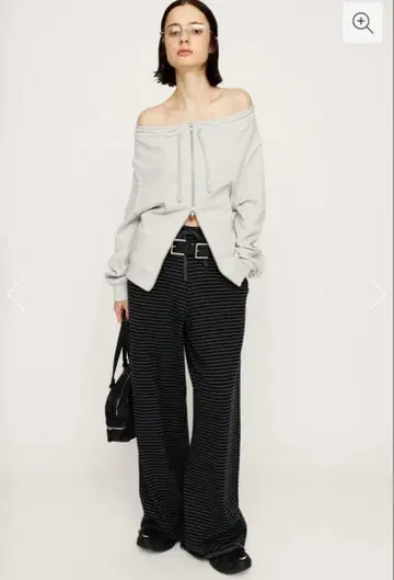 BORDER KNIT RELAX 팬츠