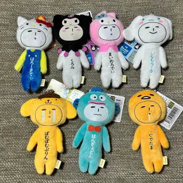 유키오 마스코트 산리오 캐릭터즈 x 유키오 전 7종 세트