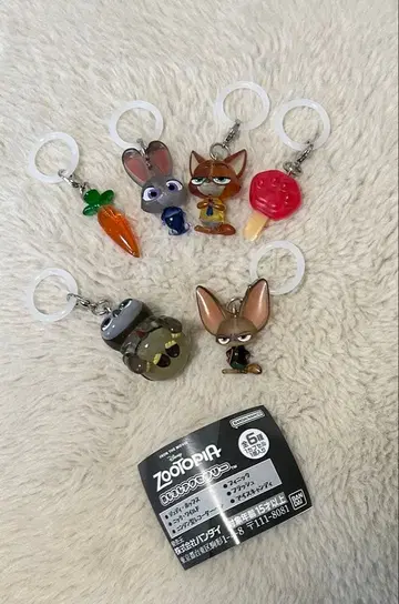 주토피아 메지루시 액세서리 6종 컴플리트 세트 2