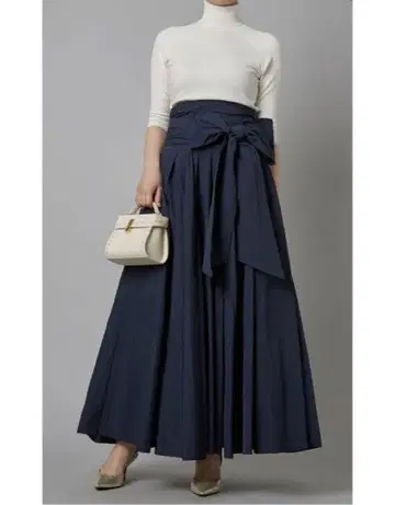 미사용 새상품 택 포함 FRAY I.D 타프타 개더 볼륨 스커트 1