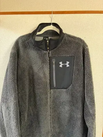 언더 아머 플리스 자켓 XXL 그레이