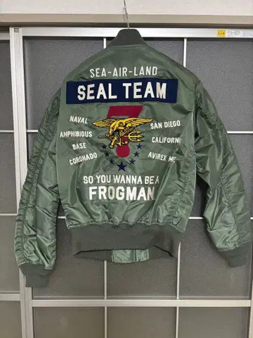 [ AVIREX ] 아비렉스 MA-1 플라이트 자켓