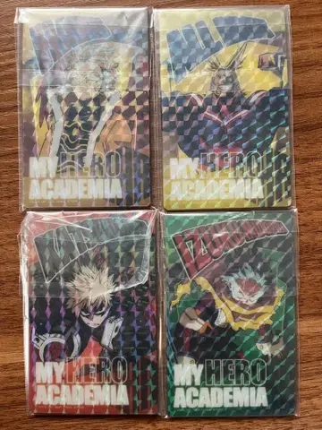 히로아카 제일복권 히어로 카드풍 아크릴 거울 카드 세트 판매