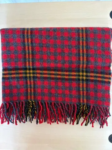 존 스콧 체크 무늬 스톨