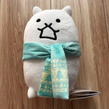 냥코 대전쟁 윈터 스타일 봉제 인형 탱크고양이