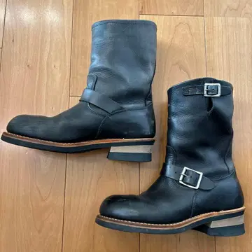 호킨스 엔지니어 부츠 천연 가죽 블랙 26cm