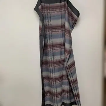 renoma 스트라이프 패턴 스톨 가로 세로 약 140cm