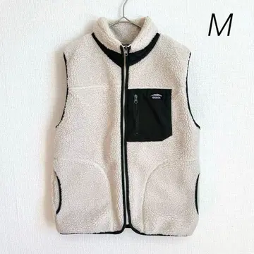 OUTDOOR 아웃도어 플리스 베스트 아이보리 방풍 방한 남성용 M