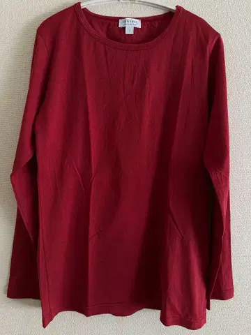 산스페르 롱 슬리브 크루넥 T셔츠 긴팔