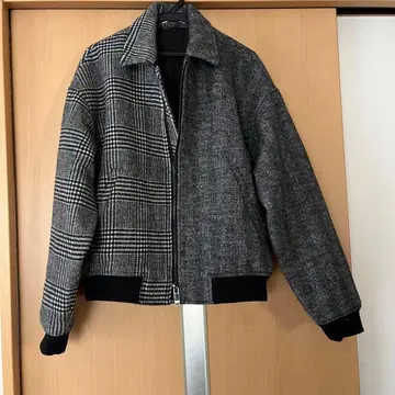 ZARA 체크 무늬 자켓 L 사이즈 남성용