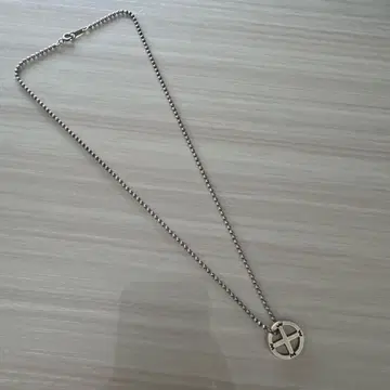 silver925 서클 볼 체인 목걸이