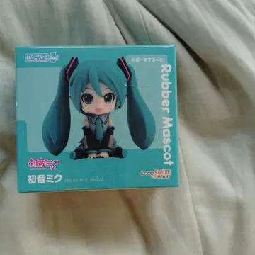 하츠네 미쿠 Rubber Mascot 약 8cm