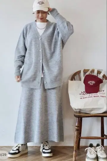 journal standard luxe 럭스 보일 메리노울 스커트