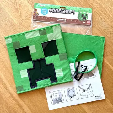 공식 Minecraft 마인크래프트 헤드 마스크 크리퍼 성인용 마크라