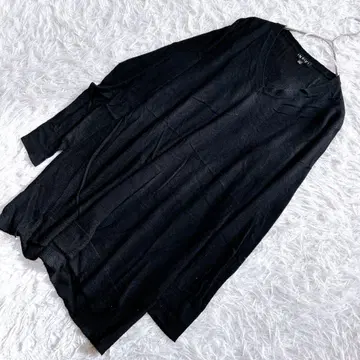 [ INDVI ] 인디비(42) 긴팔 튜닉 니트 캐시미어 혼방