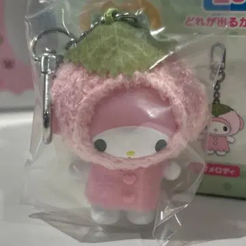 산리오 마이멜로 마이멜로디 치비토모 화과자 시크릿 키링