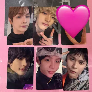 RIIZE FAME HMV 한정판 럭키 드로우 트레이딩 카드 5종