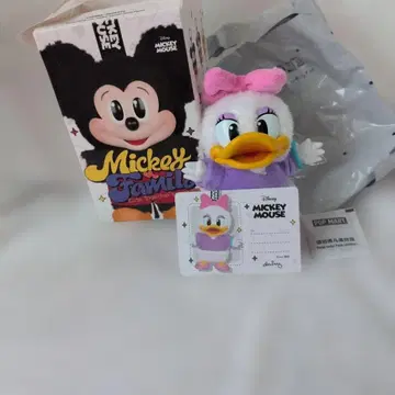 POPMART Disney 데이지 봉제 인형 러브브 미키 패밀리