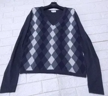 프링글 스코틀랜드제 V넥 스웨터 L